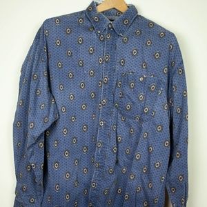 Vintage Wrangler Buttom Down size XL